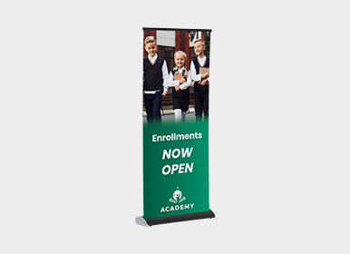 Enrollments Open Pull up banner
